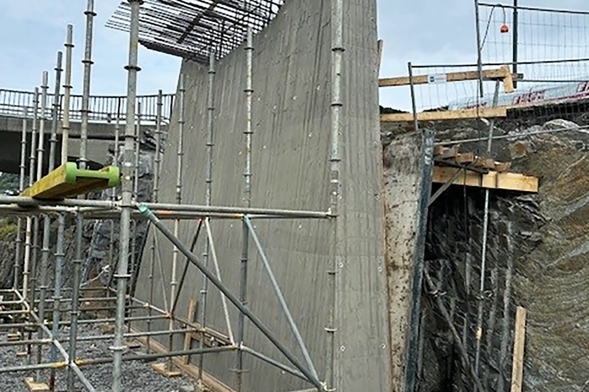 E134 igjennom Aksdal i Tysvær